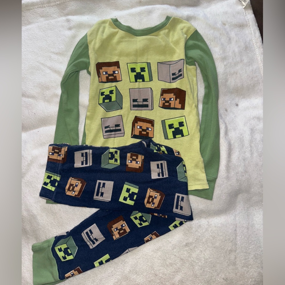 Minecraft pajamas